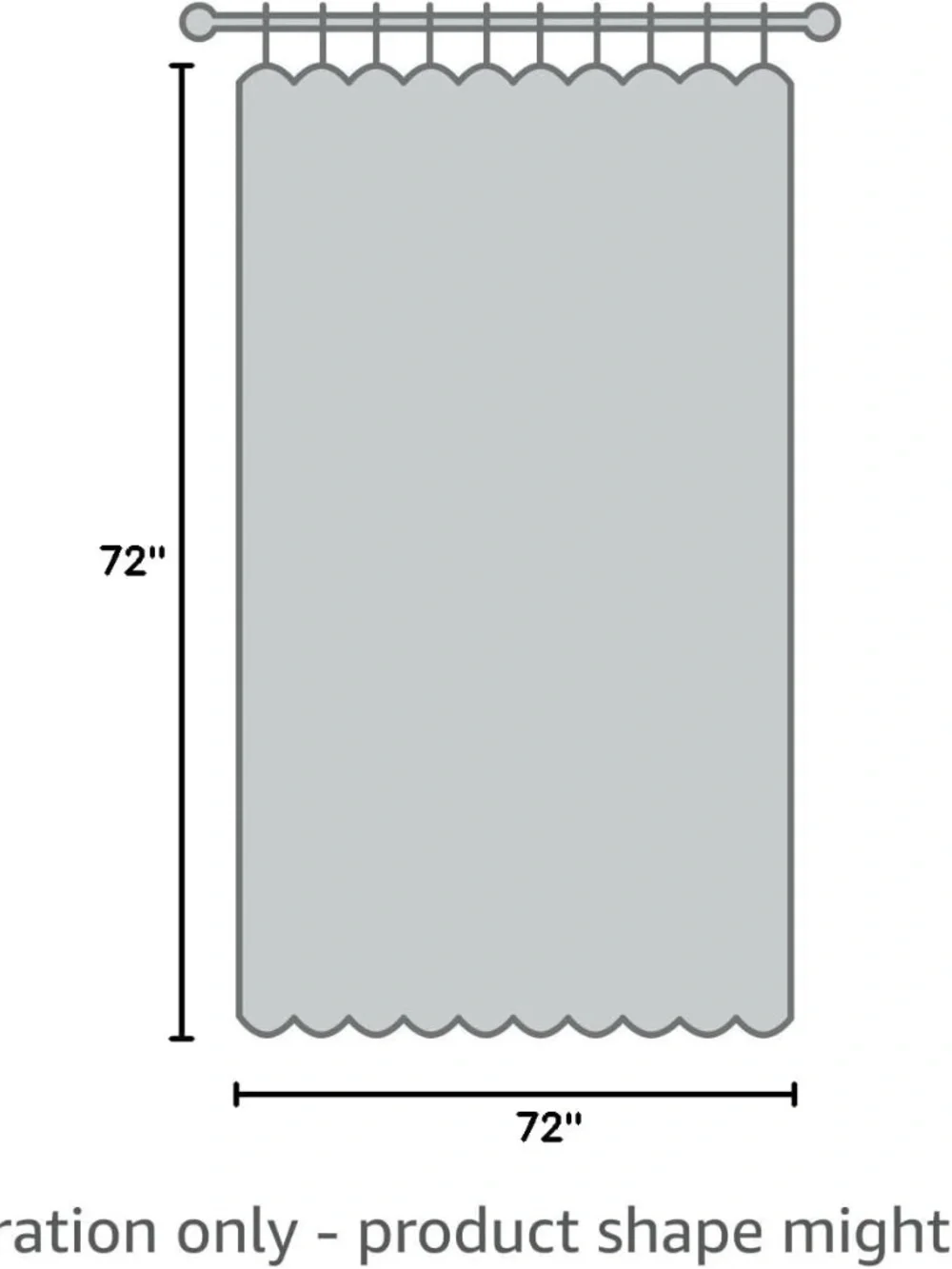 Modern Bathroom Shower Curtain by Madison Park (Like New)